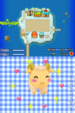 Harvest Moon: Sunshine Islands - DS/DSi Screen