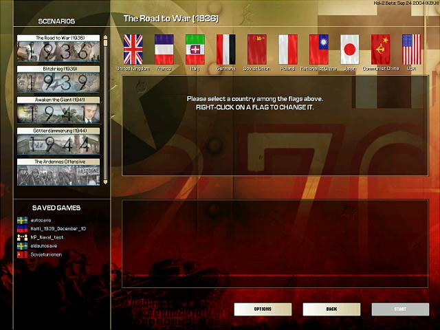 Hearts of Iron II - PC Screen