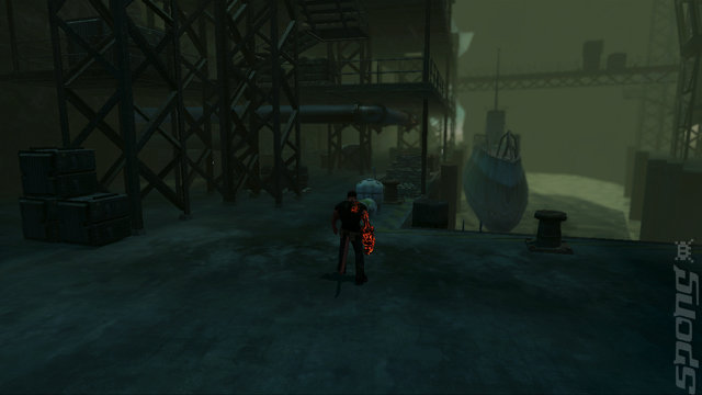 Hellboy: The Science of Evil - PSP Screen