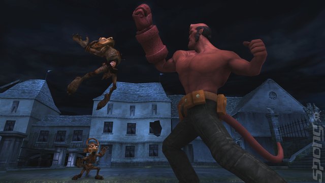 Hellboy: The Science of Evil - Xbox 360 Screen