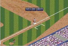 High Heat Major League Baseball 2002 - GBA Screen