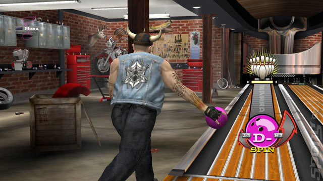 High Velocity Bowling - PS3 Screen