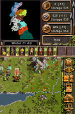 History Great Empires: Rome - DS/DSi Screen