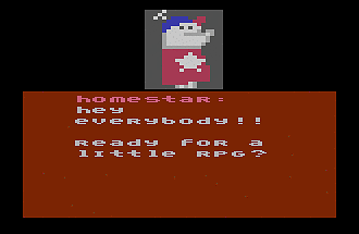 Homestar Runner - Atari 2600/VCS Screen