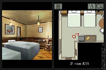 Hotel Dusk: Room 215 - DS/DSi Screen