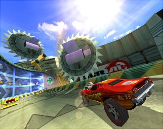 Hot Wheels Highway 35 World Race - PS2 Screen