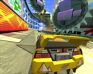 Hot Wheels Highway 35 World Race - PS2 Screen