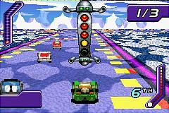 Hot Wheels World Race - GBA Screen