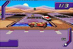 Hot Wheels World Race - GBA Screen