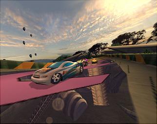 Hot Wheels Highway 35 World Race - GameCube Screen