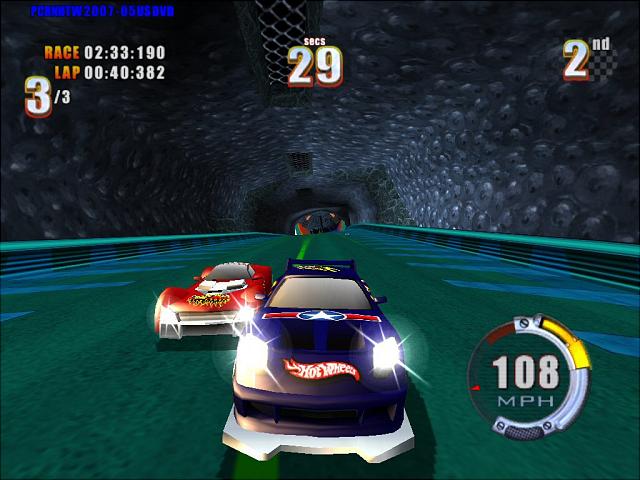 Hot Wheels: Stunt Track Challenge - PS2 Screen