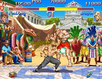 Hyper Street Fighter II: The Anniversary Edition - PS2 Screen