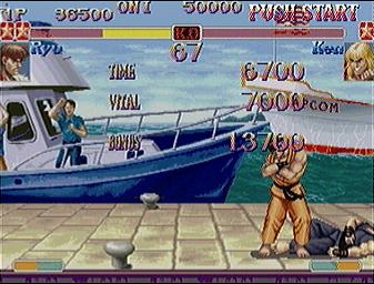 Hyper Street Fighter II: The Anniversary Edition - PS2 Screen