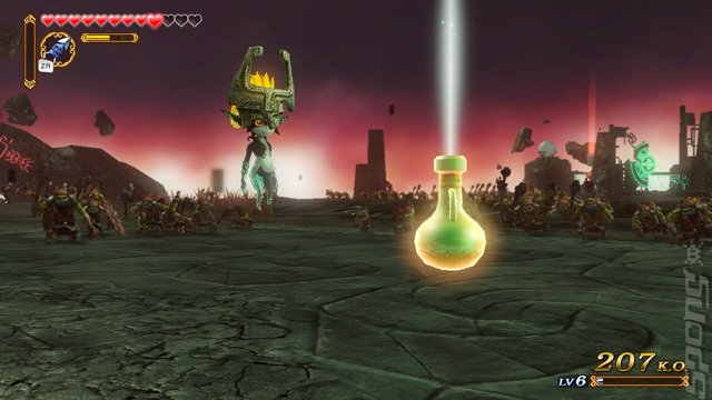 Hyrule Warriors - Wii U Screen