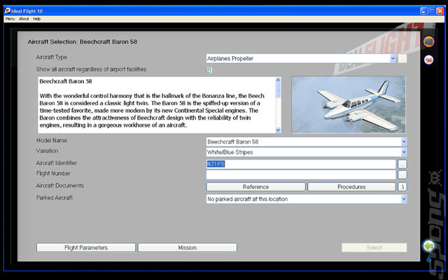 Ideal Flight - PC Screen