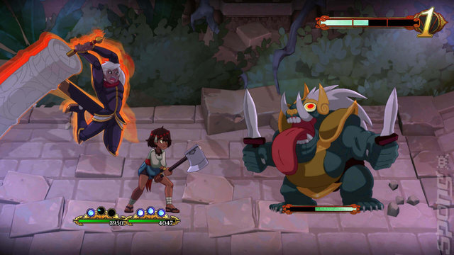 Indivisible - PS4 Screen