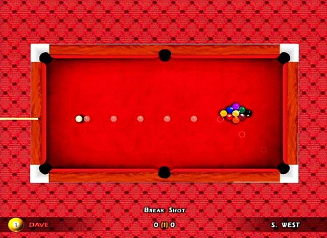 International Cue Club 2 - PS2 Screen