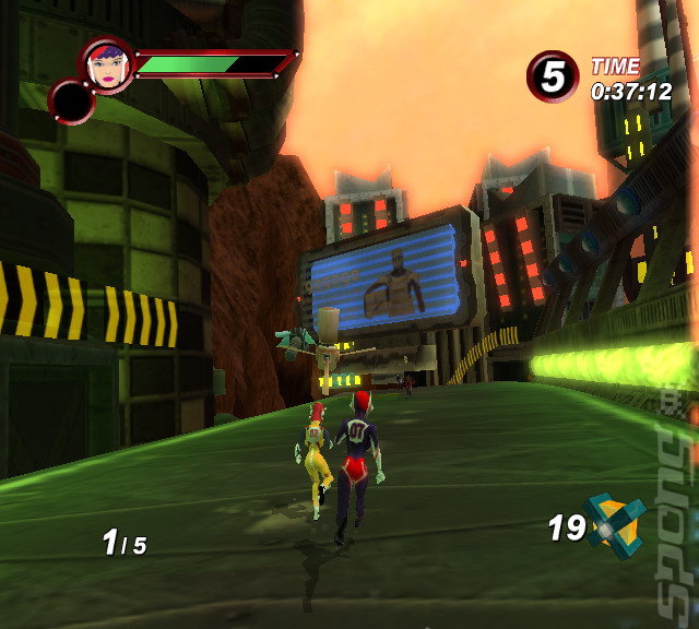 Iridium Runners - PS2 Screen