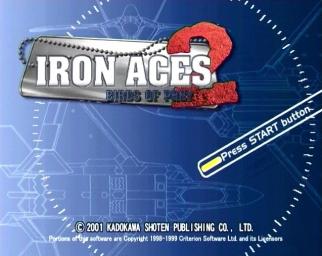 Iron Aces 2: Birds of Prey - PS2 Screen