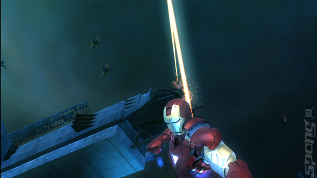 Iron Man 2 - PS3 Screen