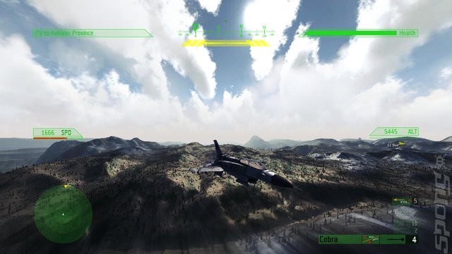 Jane's Advanced Strike Fighters - PC Screen