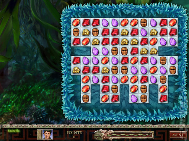 Jewel Quest: The Sapphire Dragon - PC Screen