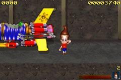 Jimmy Neutron: Boy Genius - GBA Screen