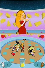 Johnny Bravo in The Hukka-Mega-Mighty-Ultra-Extreme Date-o-Rama! - DS/DSi Screen