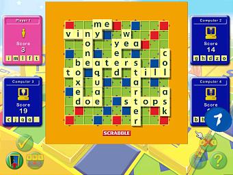 Junior Scrabble Interactive - PC Screen