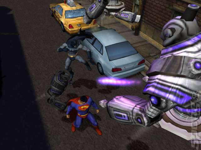 Justice League Heroes - PS2 Screen