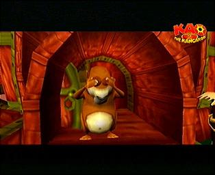 Kao the Kangaroo Round 2 - PS2 Screen