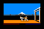 Karateka - C64 Screen