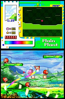 Kirby Power Paintbrush - DS/DSi Screen