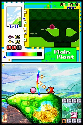 Kirby Power Paintbrush - DS/DSi Screen