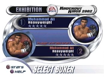 Knockout Kings 2002 - PS2 Screen