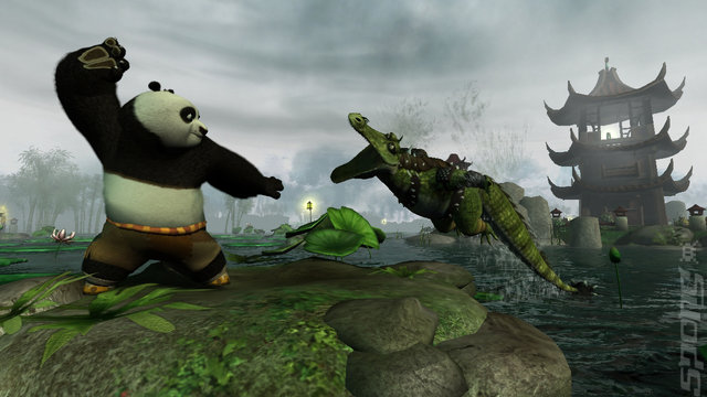 Kung Fu Panda - Wii Screen
