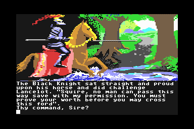 Lancelot - C64 Screen