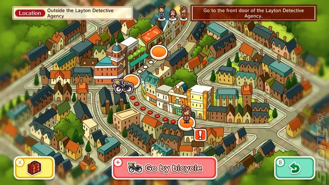 Layton's Mystery Journey: Katrielle and the Millionaires' Conspiracy - Switch Screen