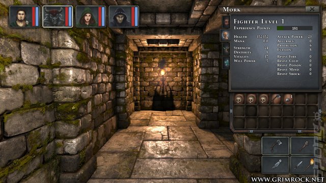 Legend of Grimrock - PC Screen
