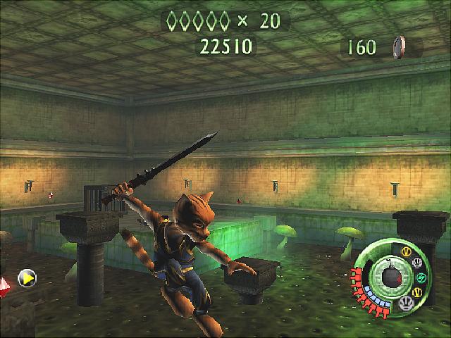Legend of Kay - PS2 Screen