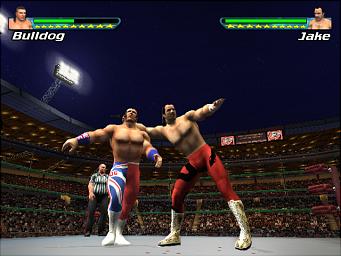 Showdown: Legends of Wrestling - PS2 Screen