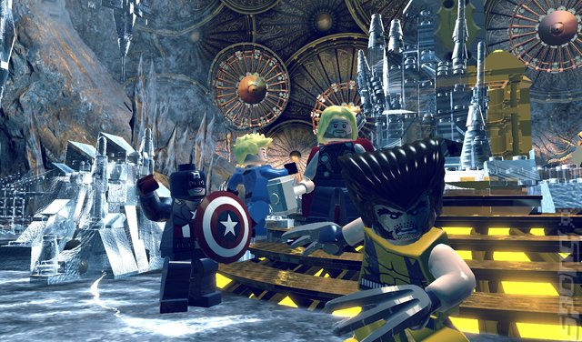 LEGO Marvel Super Heroes - Wii U Screen