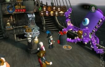 LEGO Pirates of the Caribbean - Wii Screen