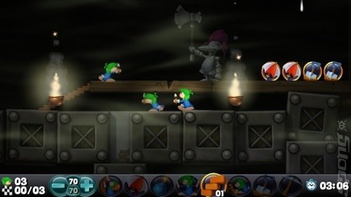 Lemmings (PS3) Editorial image