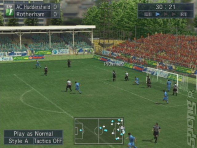 Let's Make a Soccer Team! - PS2 Screen