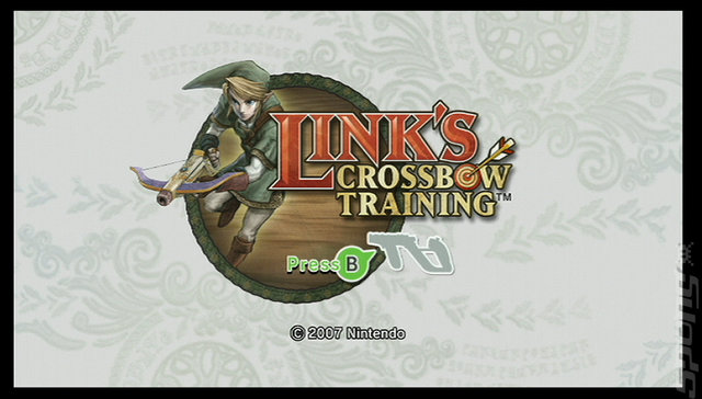 Link's Crossbow Training - Wii Screen