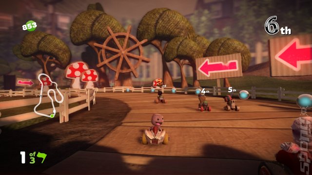 LittleBigPlanet Karting - PS3 Screen