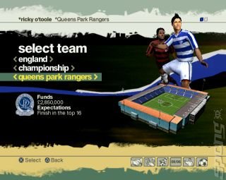 LMA Manager 2007 - PS2 Screen