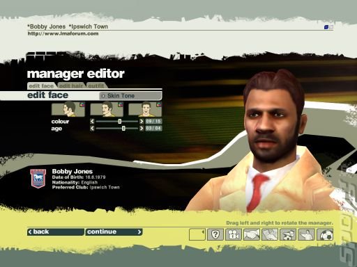 LMA Manager 2007 - PC Screen