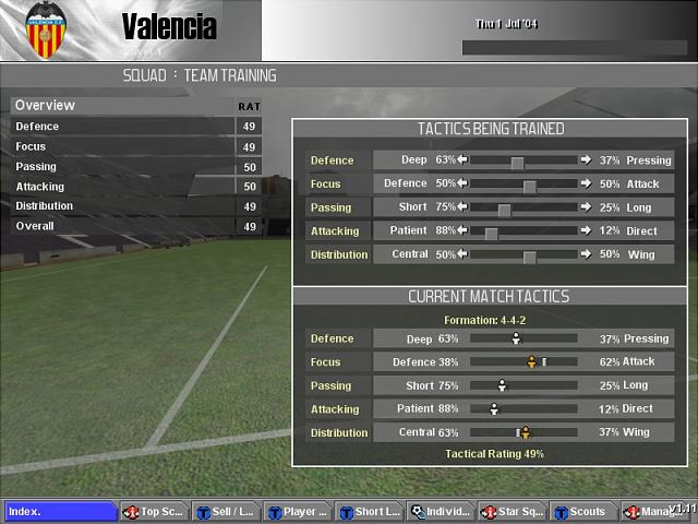 LMA Professional Manager 2005 - PC Screen